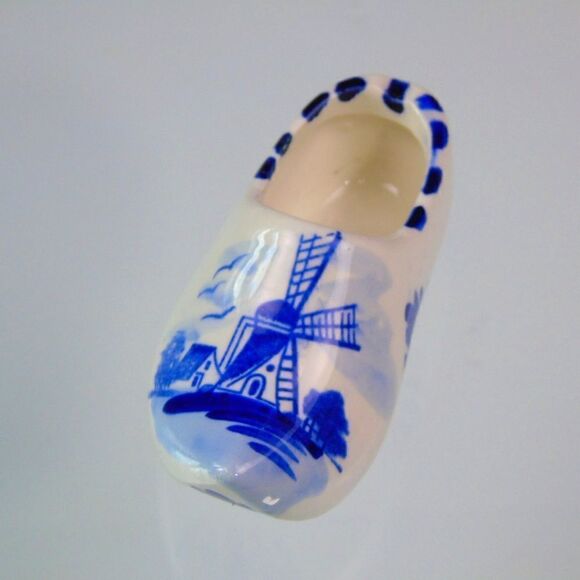 Dutch Shoe Clog Delftware Blue Delft - Picture 7 of 7